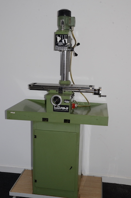 front2 view Emco FB2 U2 vertical milling machine for sale