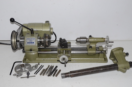 main view emco unimat selecta SL lathe for sale