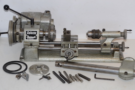 main view emco unimat selecta SL lathe for sale