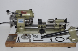 main view emco unimat selecta SL lathe for sale