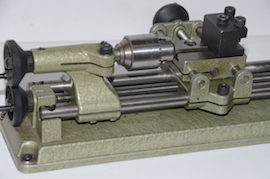 back view emco unimat selecta SL lathe for sale