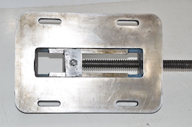 base 4" WDS J&S milling machine vice for sale.