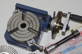 top Vertex HV4 110mm rotary table for milling machine for sale