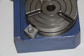 clamp Vertex HV4 110mm rotary table for milling machine for sale