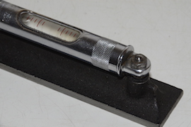 left Moore & Wright Engineer's Spirit Level for sale.