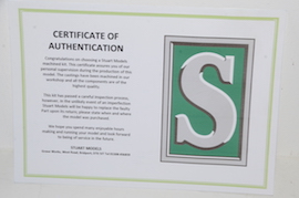 cert2 Stuart Score live steam plant. HB4 boiler pump water tank with certificates for sale.