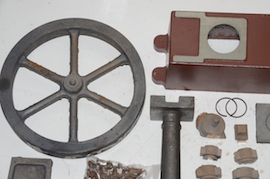 flywheel Stuart Beam engine castings live steam vintage Henley on Thames for sale