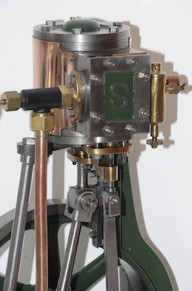 side Stuart No 1 live steam vertical engine for sale