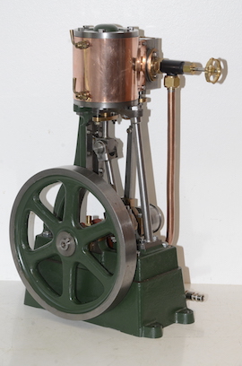 under Stuart No 1 live steam vertical engine for sale