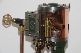 crank Stuart No 1 live steam vertical engine for sale