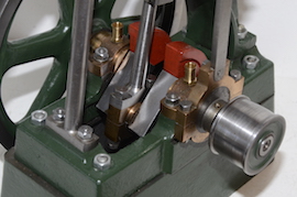 back Stuart No 1 live steam vertical engine for sale