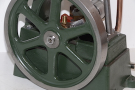 flywheel Stuart No 1 live steam vertical engine for sale