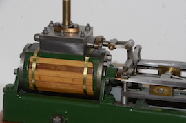 cylinder Stuart Turner victoria live steam engine horizontal mill for sale.