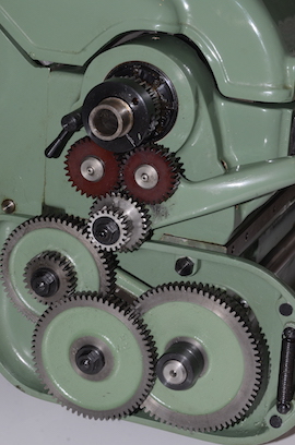 gear Myford super 7 lathe with power cross feed for sale SK161544