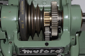 spindle Myford super 7 lathe with power cross feed for sale SK161544