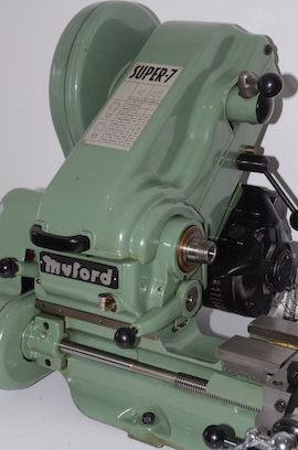 leadscrew Myford super 7 lathe with power cross feed for sale SK161544