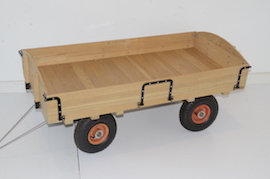 main 3 or 4" traction engine trailer wagon drivers truck live steam for sale.