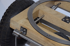 drawbar 3 or 4" traction engine trailer wagon drivers truck live steam for sale.