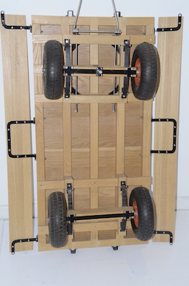 chassis 3 or 4" traction engine trailer wagon drivers truck live steam for sale.